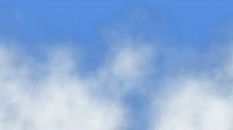 Fast clouds fly-through loop Video stock 525956