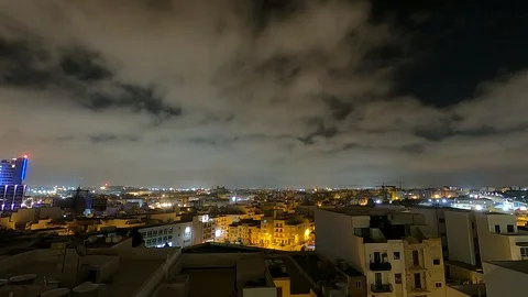 Fast clouds Stock Footage 127514567