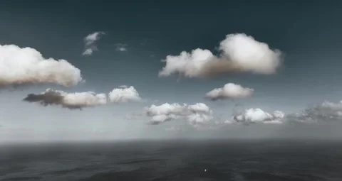 Fast clouds Stock Footage 296052929