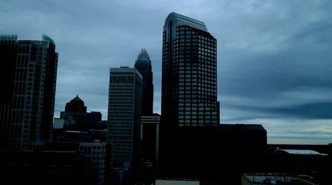 Fast Clouds Silhouette Vidéo 33580601