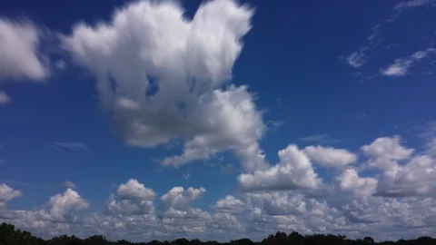 Fast Clouds Time Lapse (2160p 25fps) Video stock 94933624