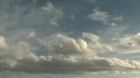 Fast clowds 库存影片 500843