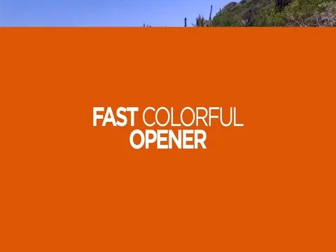 Fast Colorful Promo Slides Stock After Effects