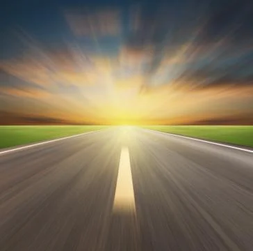 Fast concept blurred Stock Photos