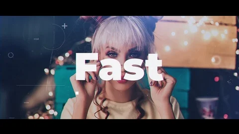 Fast Creative Slideshow After Effects素材