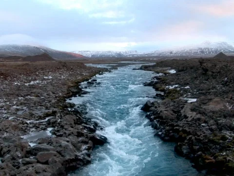 Fast Creek Stock Footage 490331