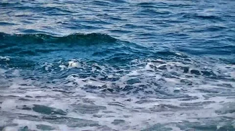 A fast cruise in the ocean Stock Footage 8875596