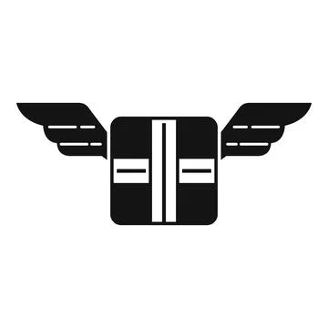 Fast delivery box icon simple vector. Commerce import イラスト素材