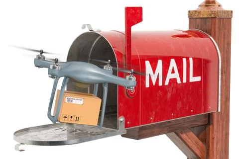 Fast delivery concept, 3D rendering Illustrazione stock
