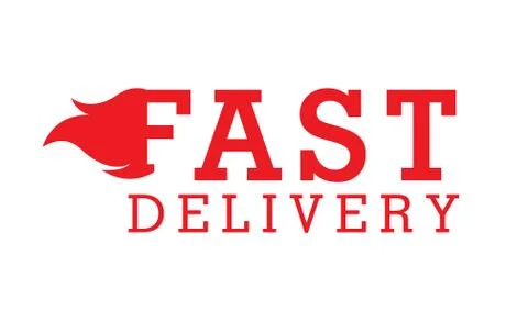 Fast Delivery, Fast Delivery vector design Stock Illustration