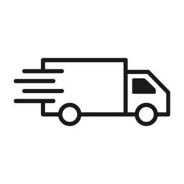 Fast delivery icon Stock Illustration