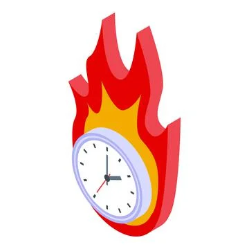 Fast delivery icon isometric vector. Free shipping 스톡 일러스트