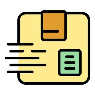 Fast delivery icon vector flat 스톡 일러스트
