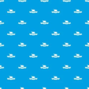 Fast delivery pattern vector seamless blue Illustrazione stock