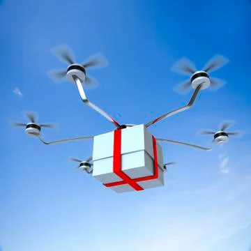 Fast delivery post package  스톡 일러스트