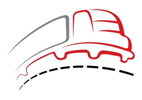 Fast delivery symbol Stock Illustration