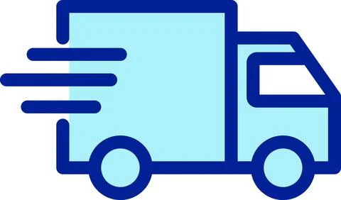 Fast Delivery Truck Stock Illustration