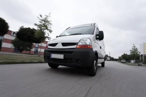 Fast Delivery Van Stock Photos