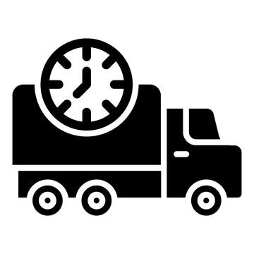 Fast delivery Vector Icon Design Illustration Stock Illustration