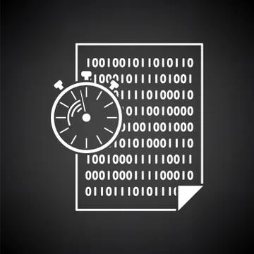 Fast Development Icon 스톡 일러스트