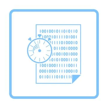 Fast Development Icon 스톡 일러스트