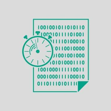 Fast Development Icon 스톡 일러스트