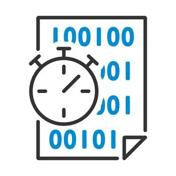 Fast Development Icon 库存插图