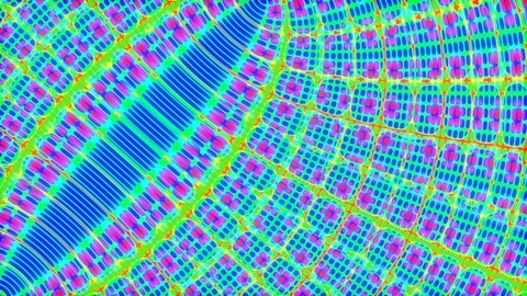 Fast Diagonal Colorful Interference Pattern Abstract Motion Background Loop Stock Footage 99870305