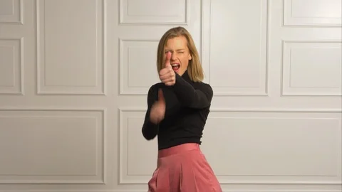 Fast double thumbs up on frame Video stock 103627586