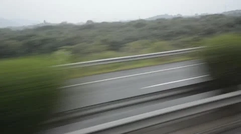 Fast drive Stock Footage 12252724