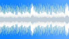 Fast drop D bass guitar straight metal loop Stock Music
