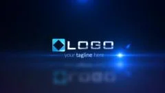 Fast Energy Light Streak Business Logo Reveal Intro Stock After Effects