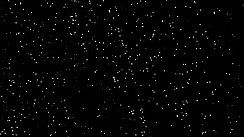 Fast Falling Square Pixel Snow Snowdrops Blizzard Pattern Mask Stock Footage 118988212