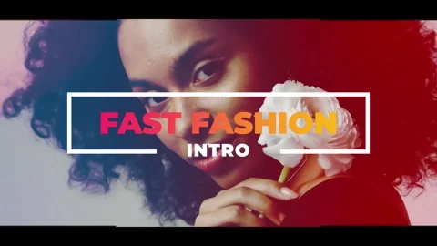Fast Fashion Intro for After Effects Stock After Effects
