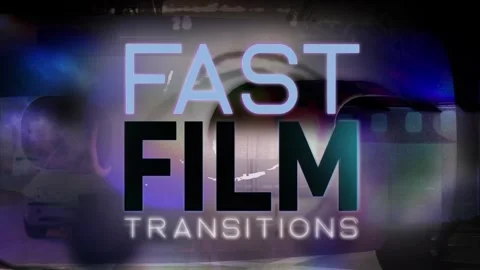 Fast Film transitions 4K Stock After Effects