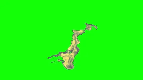 Fast flame burning. Green screen 4K 動画素材 141311082