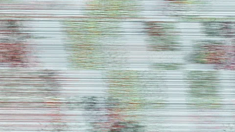 Fast Flickering Colored Digital Pixels Glitch Damage Abstract Background Stock Footage 140110466