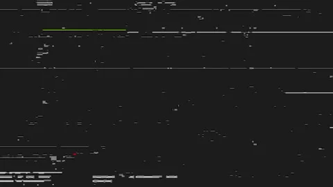 Fast Flickering Pixel Flow Digital Noise Abstract Background Stock Footage 128187418