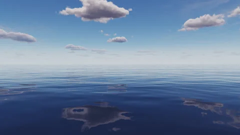 Fast flight of light clouds atmosphere. Stock-Footage 262107020