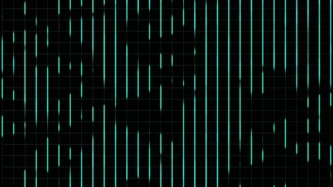 Fast flow of data on the black background. Stock Footage 131172757