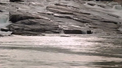 Fast flowing water Stock Footage 41389198