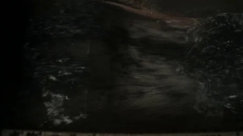 Fast flowing water Stock Footage 72856950