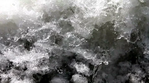 Fast Flowing Water Stock Footage 133139043