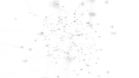 Fast fly through animation of mathematical symbols and thought processes. Math Stock Footage 113454820