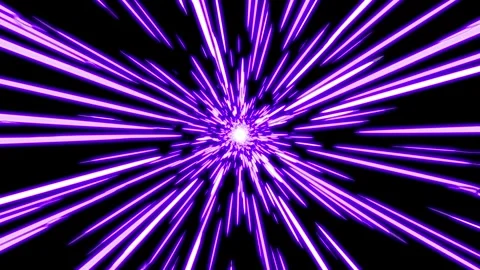 Fast Flying Speed Light Beams Seamless Loop slow motion Purple Lavender 20 sec Stock-Footage 340764461