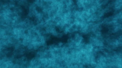 Fast flying through misty blue dark space. Cosmos nebula speed fly. Stock Footage 150866990