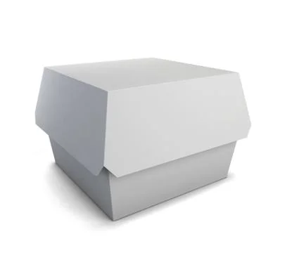 Fast food box Stock Illustration