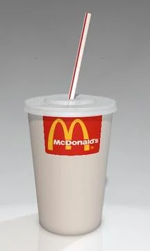 Fast food cup 3D Model