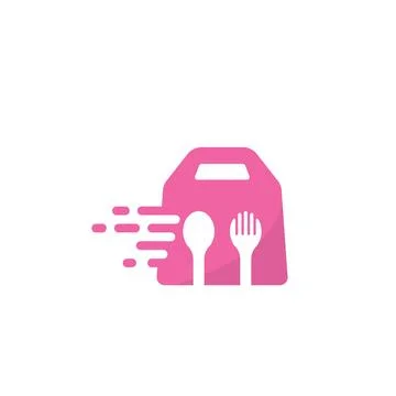 Fast food delivery  icon vector illustration design  template Stock Illustration