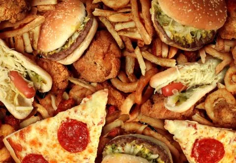 Fast food 스톡 일러스트